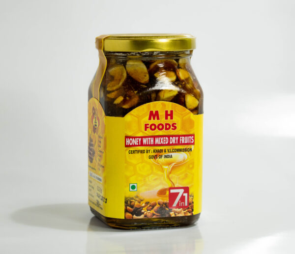 Honey with Mixed Dry fruits(500gm)
